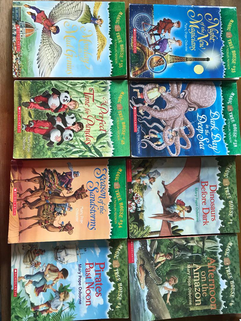 Get Wallpaper The Magic Tree House Series Books Stationery Children S Books HD