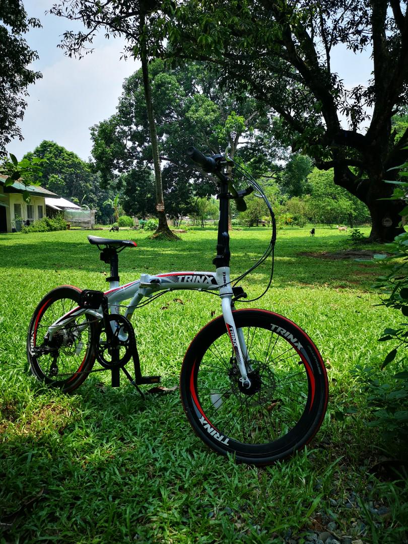 trinx dolphin 3.0 folding bike