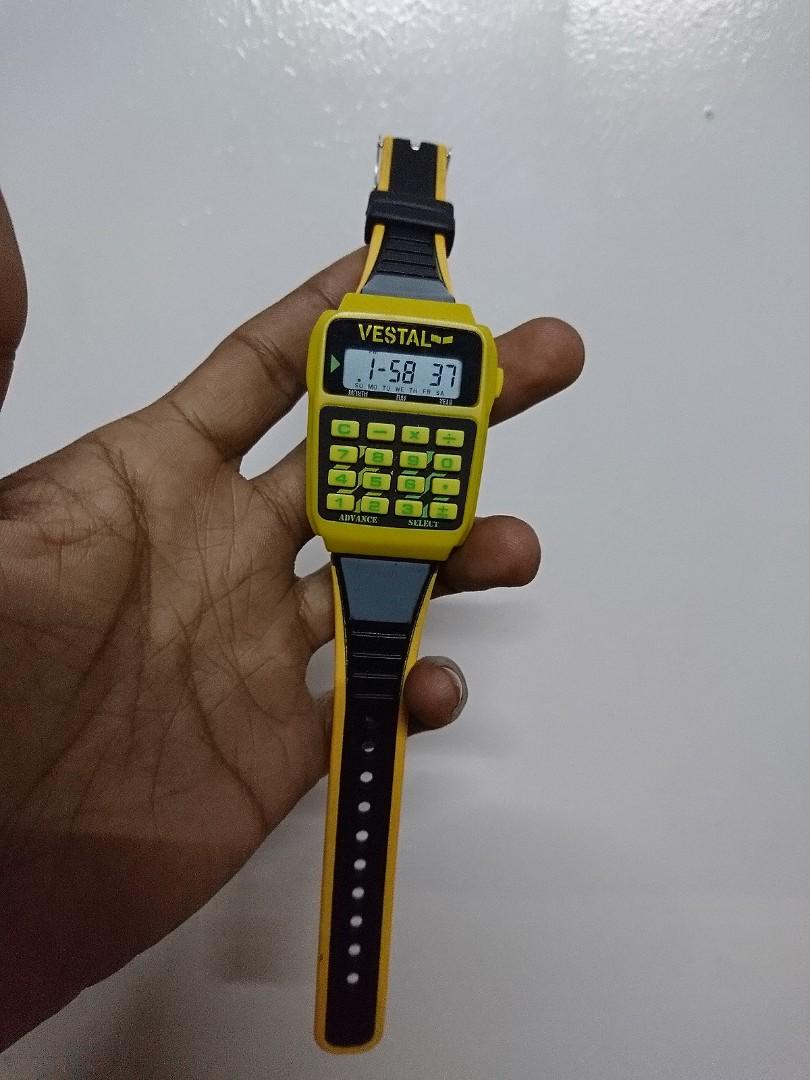 Vestal calculator watch new arrivals