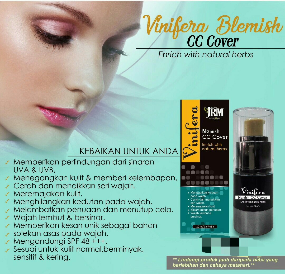 Vinifera Blemish Cc Cover Pre Order Beauty Personal Care Face Face Care On Carousell