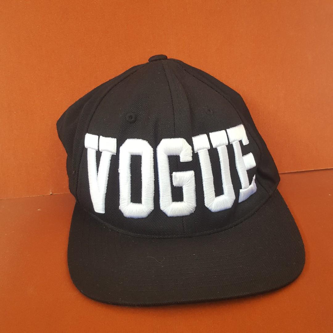VOGUE Snapback Cap, Fesyen Pria 