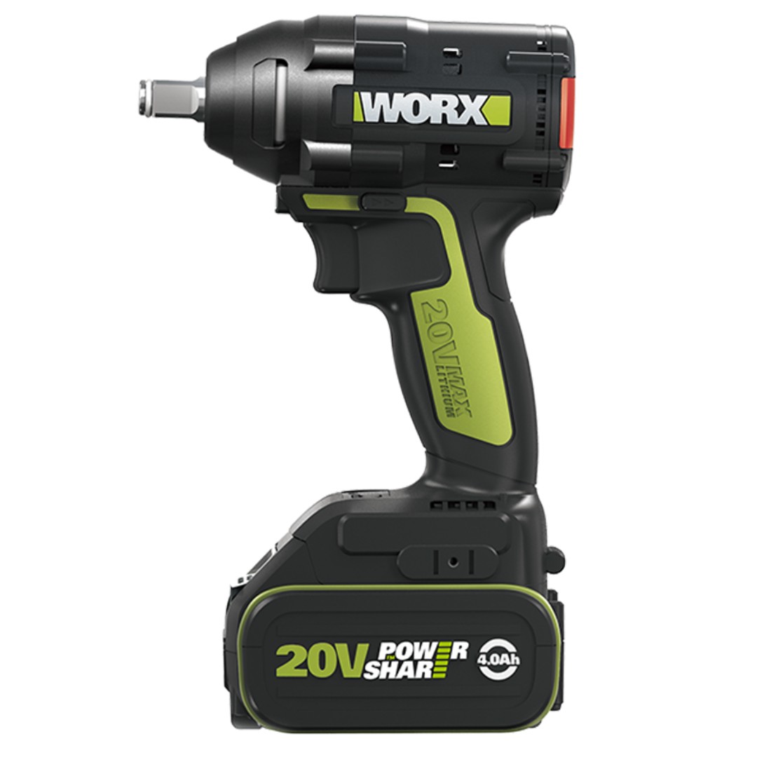 WORX WU279 20V MAX LithiumIon Brushless Impact Wrench, Furniture
