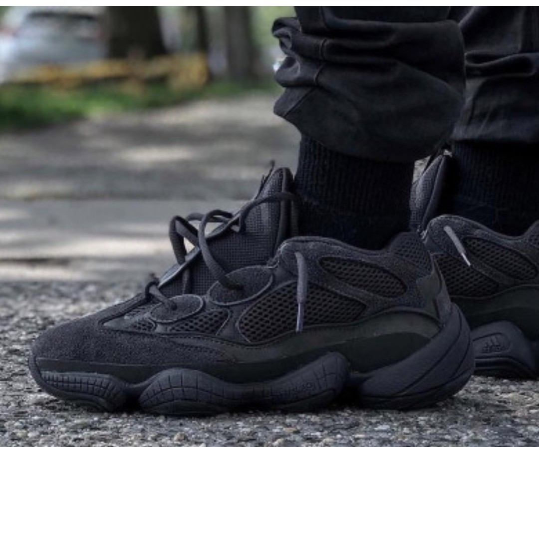 Adidas yeezy black clearance 500