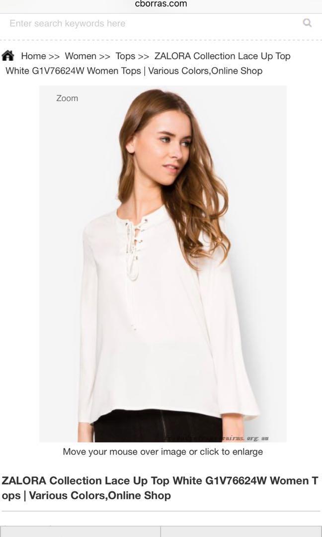 zalora blouse online
