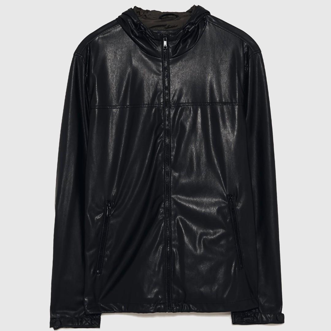 zara raincoat mens