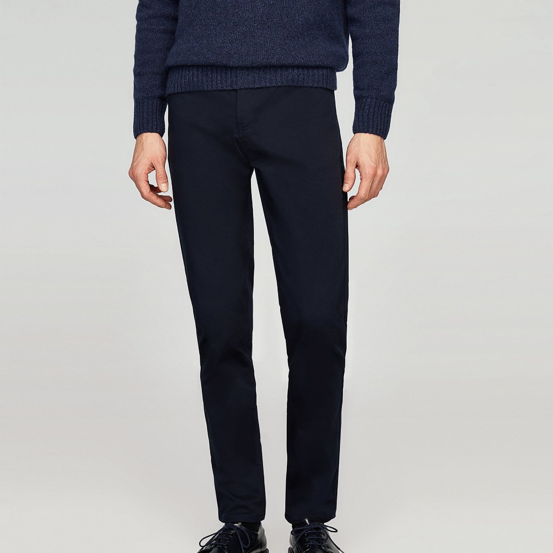 Zara black pants mens shop
