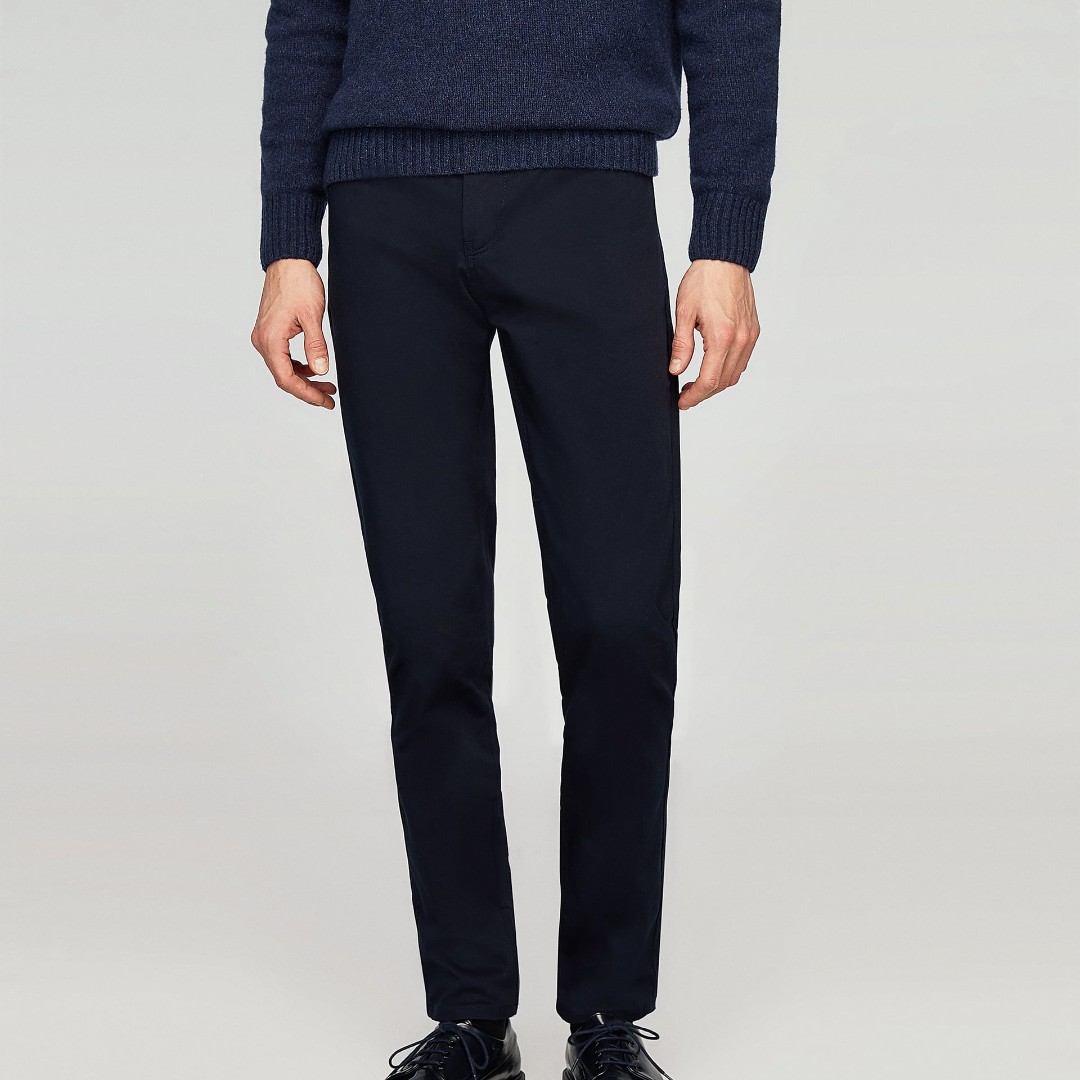 ZARA MEN SKINNY Trousers Pants 5 