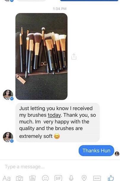 Zoeva brush (Category: Makeup) located in Liverpool. Submitted by makeupforless (Listing ID 179197366, Image 2). Description: Brand new 15 pcs set Pick up or post $8.50 call me 0481457669.