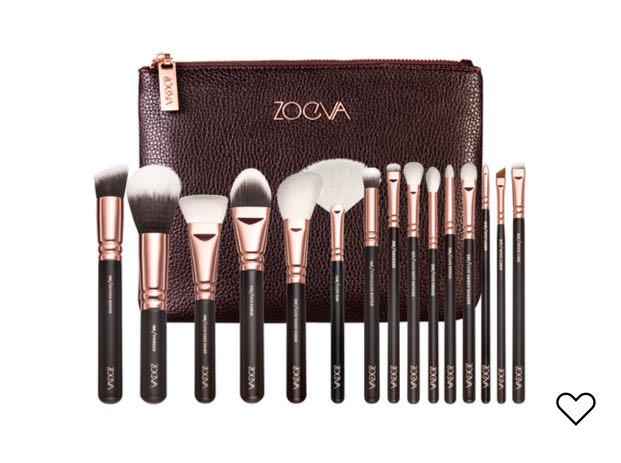 Zoeva brush (Category: Makeup) located in Liverpool. Submitted by makeupforless (Listing ID 179197366, Image 1). Description: Brand new 15 pcs set Pick up or post $8.50 call me 0481457669.