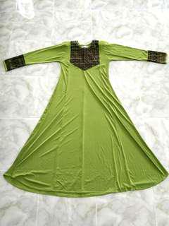 (NEW RM 50 including postage to Semenanjung) Jubah Dress Lycra Muaz Exclusive Saiz XL