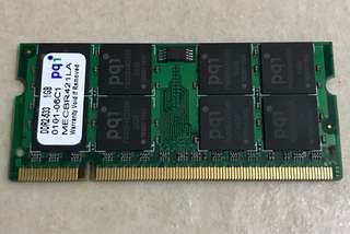 PQI DDR2 533 1G Notebook RAM