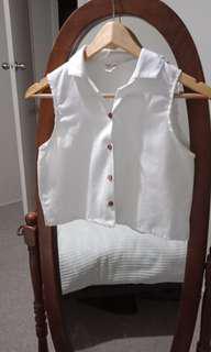 button up crop