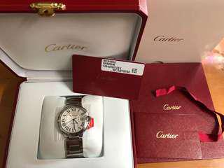 99 %新 Cartier 卡地亞手錶 w6920046藍氣球款