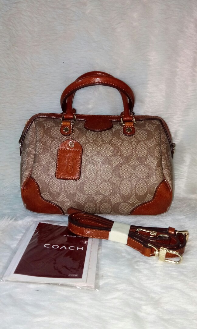 coach doctor bag vintage