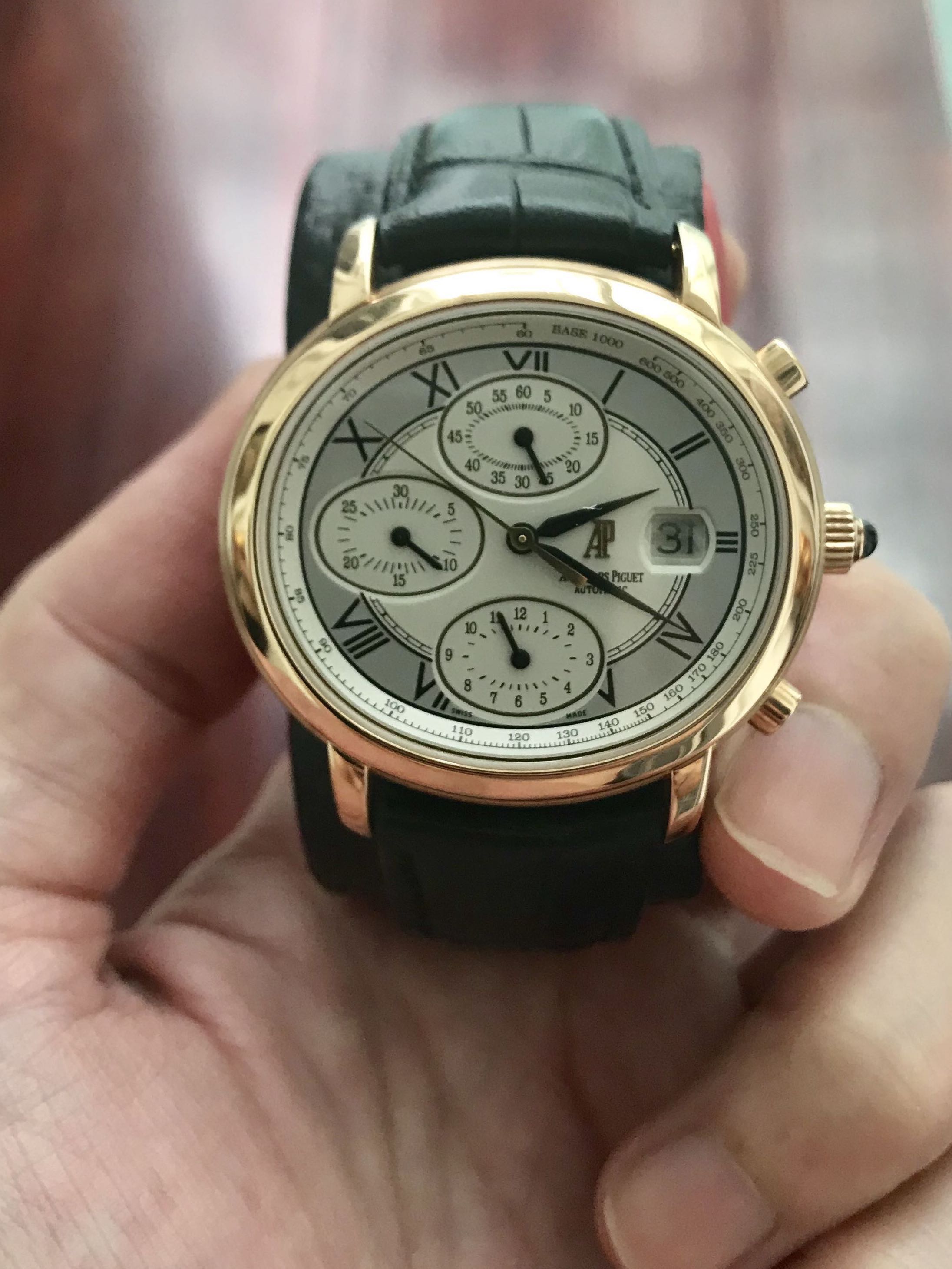Audemars piguet millenary chronograph shop