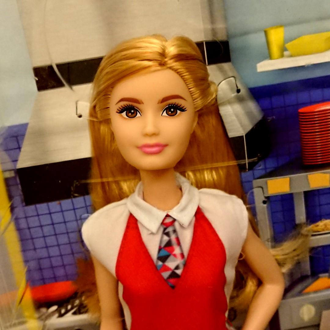 Chef and waiter barbie store