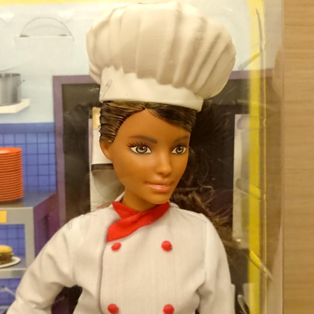 Chef and 2025 waiter barbie