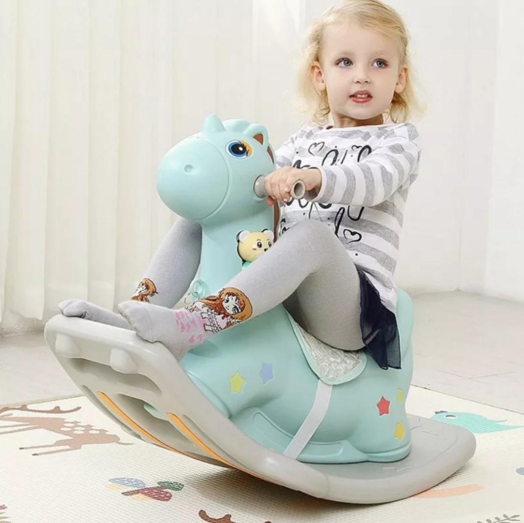 musical rocking horse for baby