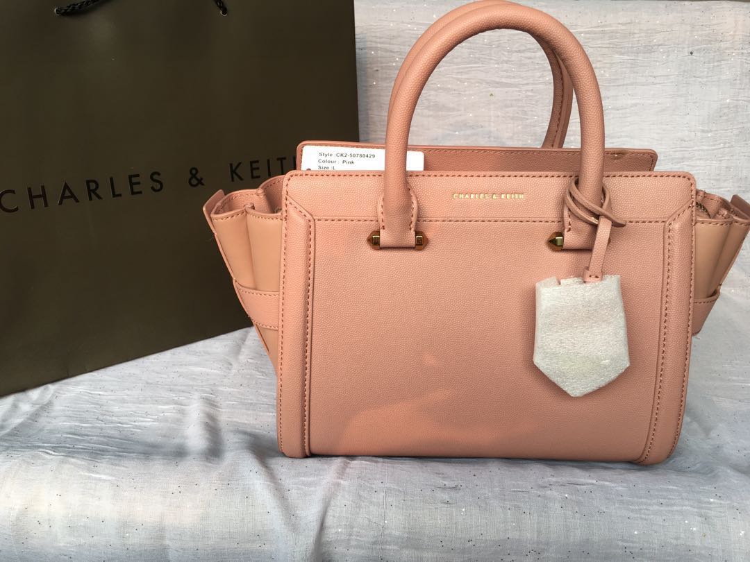 Charles & keith structured trapeze bag 2018 deals