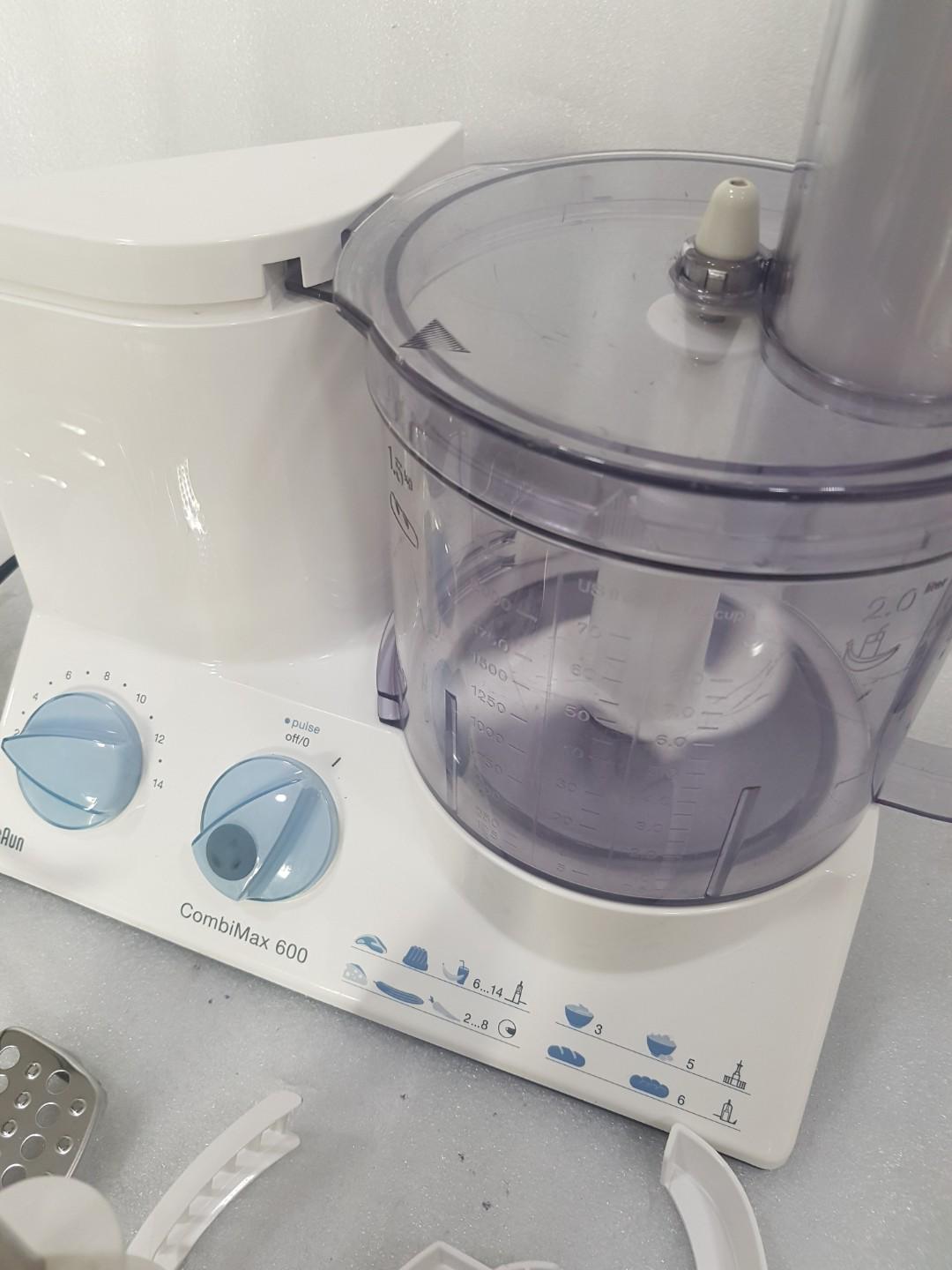 Braun Food Processor K600 (Made In Hungary), TV & Home Appliances