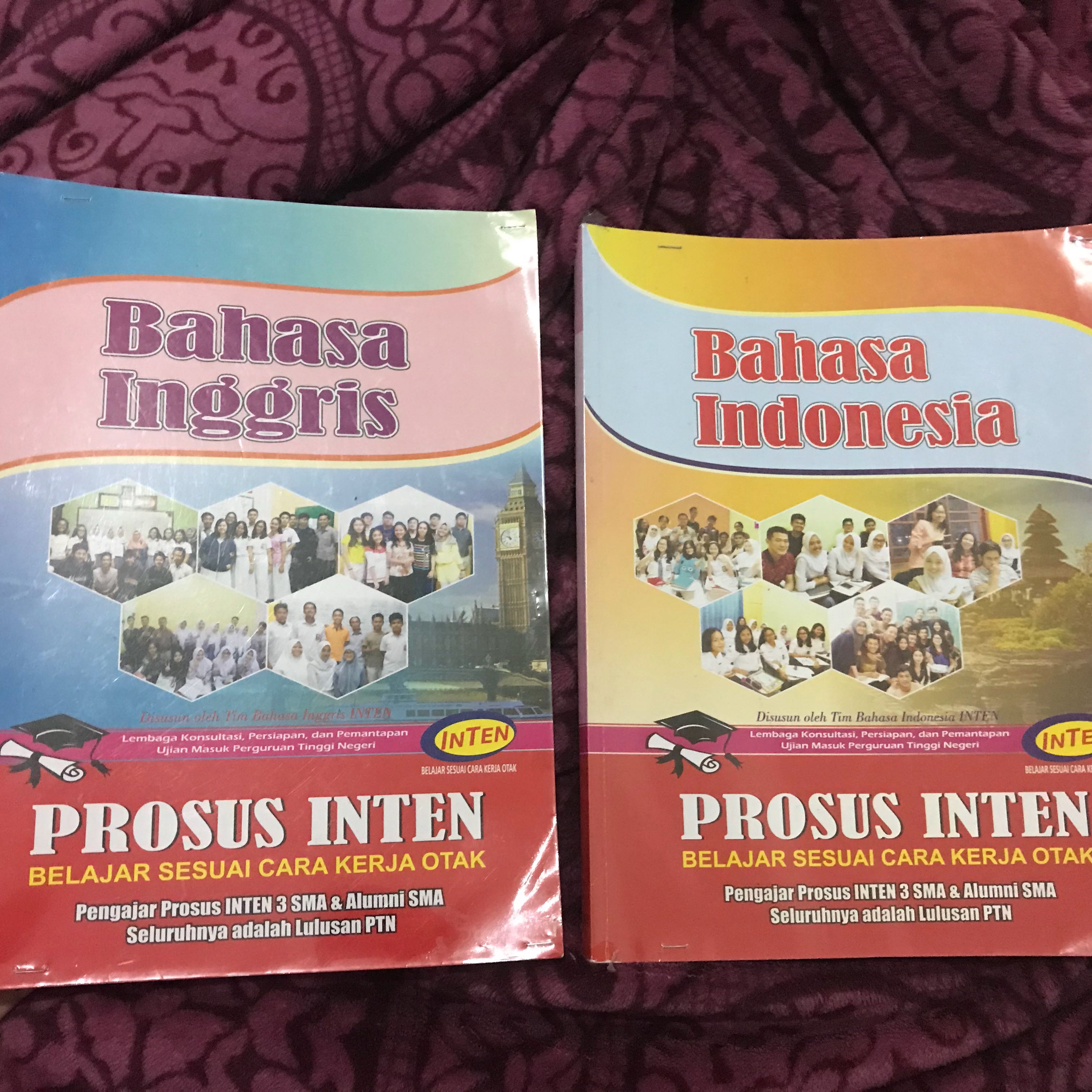 Buku modul prosus inten bahasa indonesia bahasa inggris simak books stationery books on carousell 3024x3024