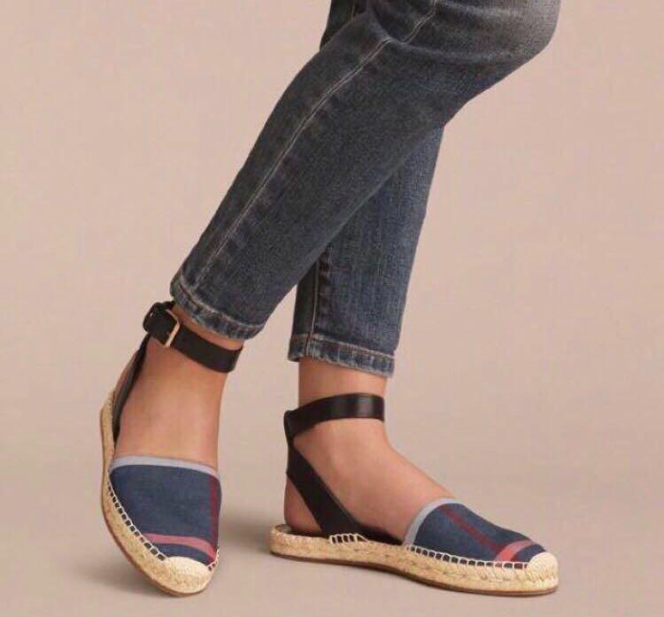Burberry 2025 espadrille sandals