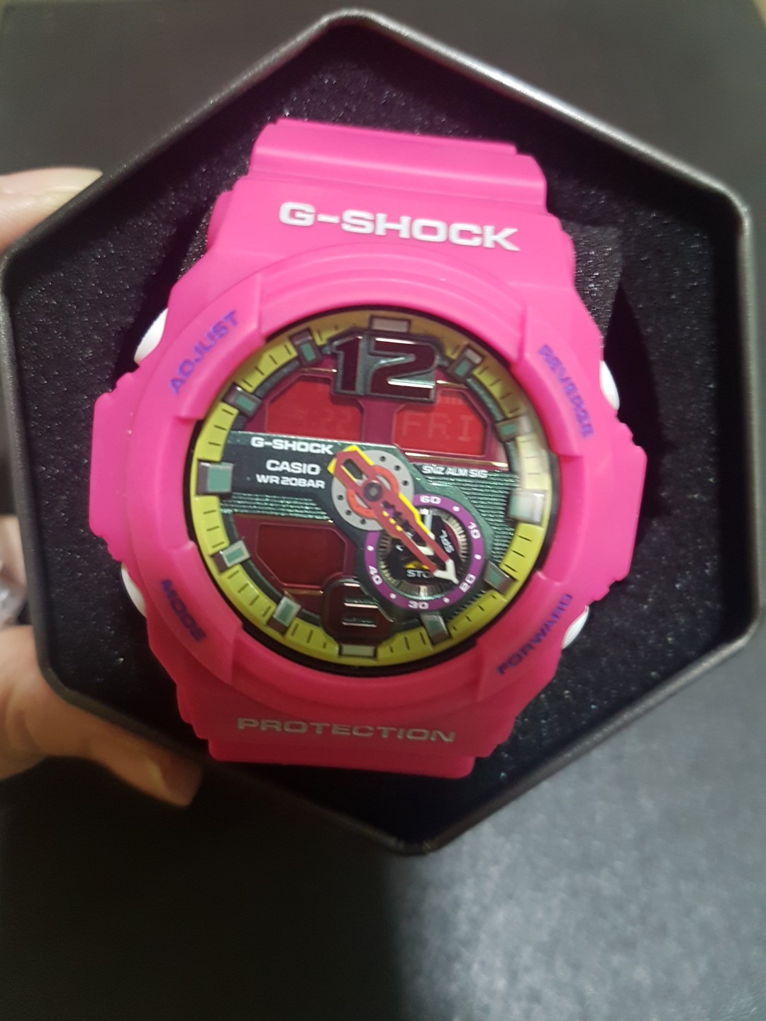 hot pink g shock