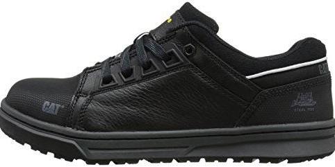 Caterpillar concave lo st black leather steel toe