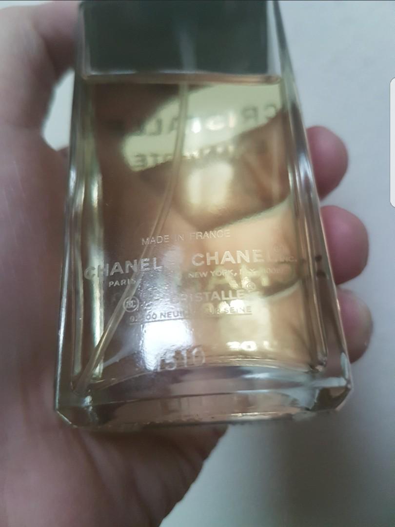 Chanel Cristalle Eau Verte 100ml, Beauty & Personal Care, Fragrance &  Deodorants on Carousell