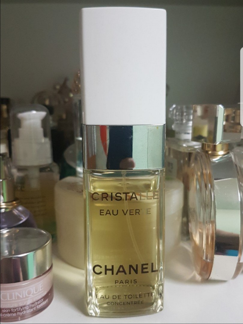 Chanel Cristalle Eau Verte Women Edt Concentree Spray 3.4 oz 100 ml New  Sealed