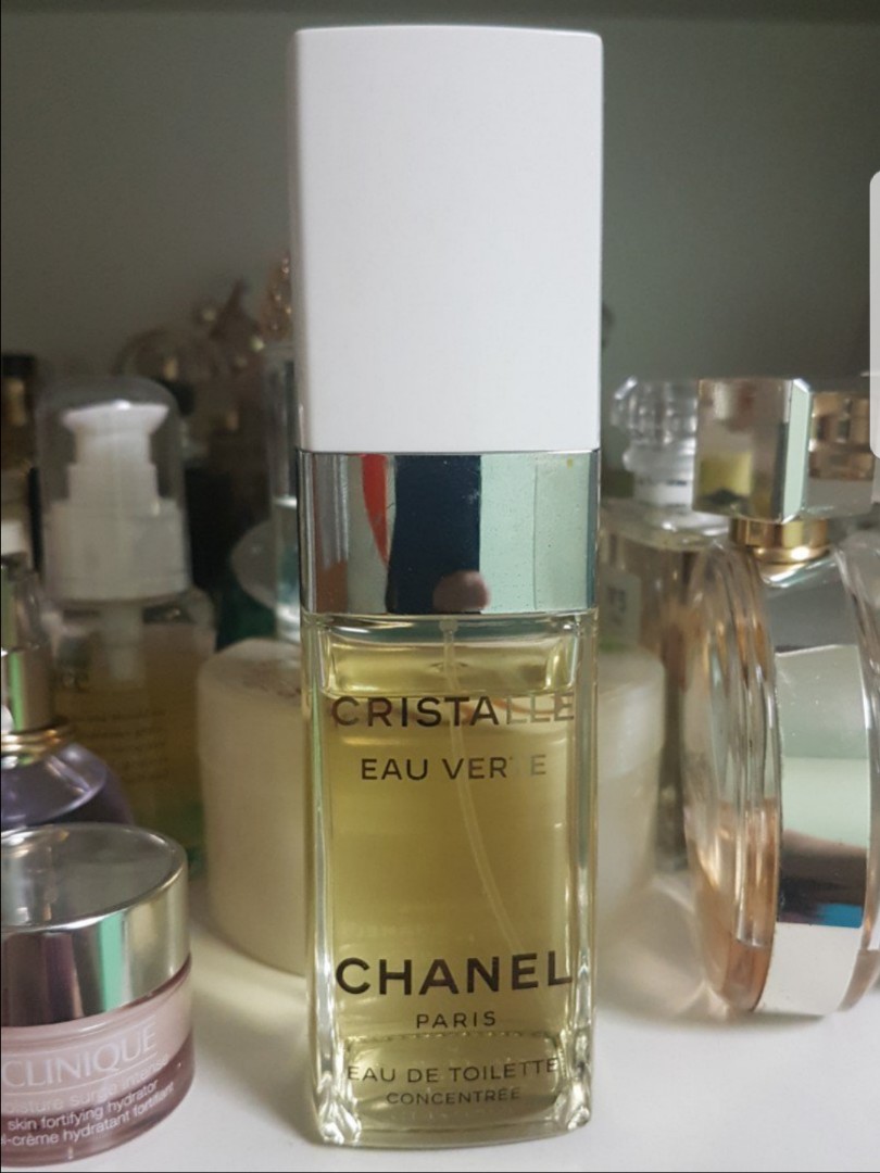 Chanel Cristalle Eau Verte 100ml, Beauty & Personal Care, Fragrance &  Deodorants on Carousell