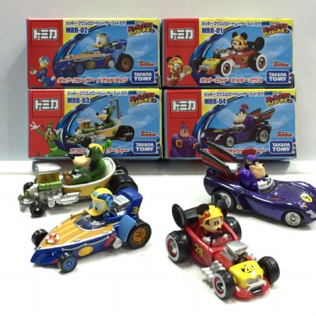 mickey and the roadster racers diecast cars