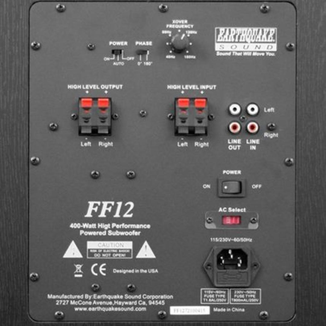 Earthquake ff12 subwoofer 2025