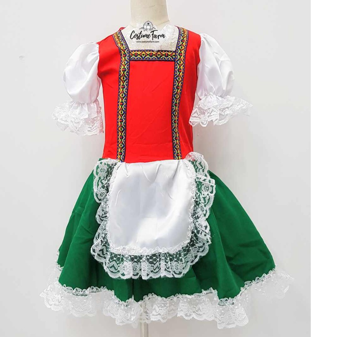 Eurasian Girl costume - Racial Harmony Day Costume, Babies & Kids ...