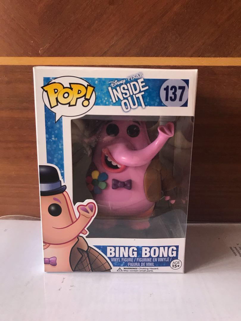 Funko Pop! Inside Out - Bing Bong, Hobbies & Toys, Toys & Games On Carousell