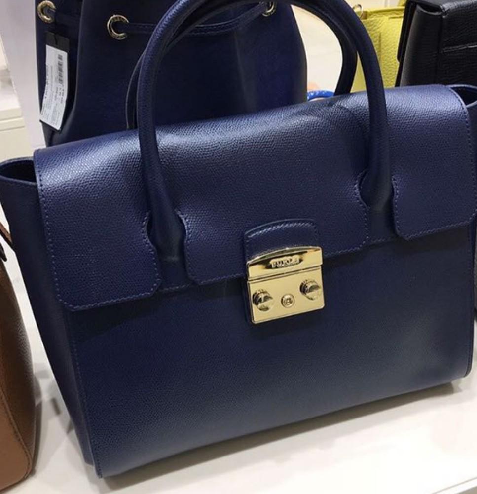 Furla metropolis medium satchel