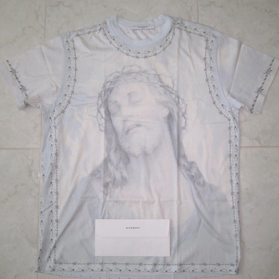 GIVENCHY Jesus Columbian Fit T-Shirt w 
