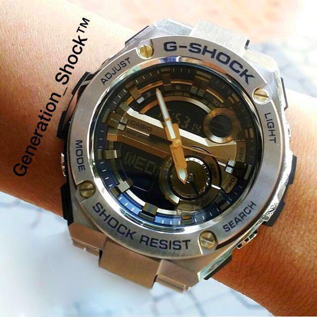 NEW G STEEL GSHOCK UNISEX DIVER SPORTS WATCH 100 ORIGINAL AUTHENTIC CASIO G SHOCK GSTEEL GST 210D 1A9