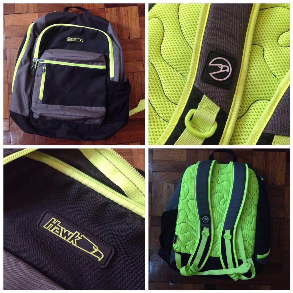 Hawk bag with back pocket discount