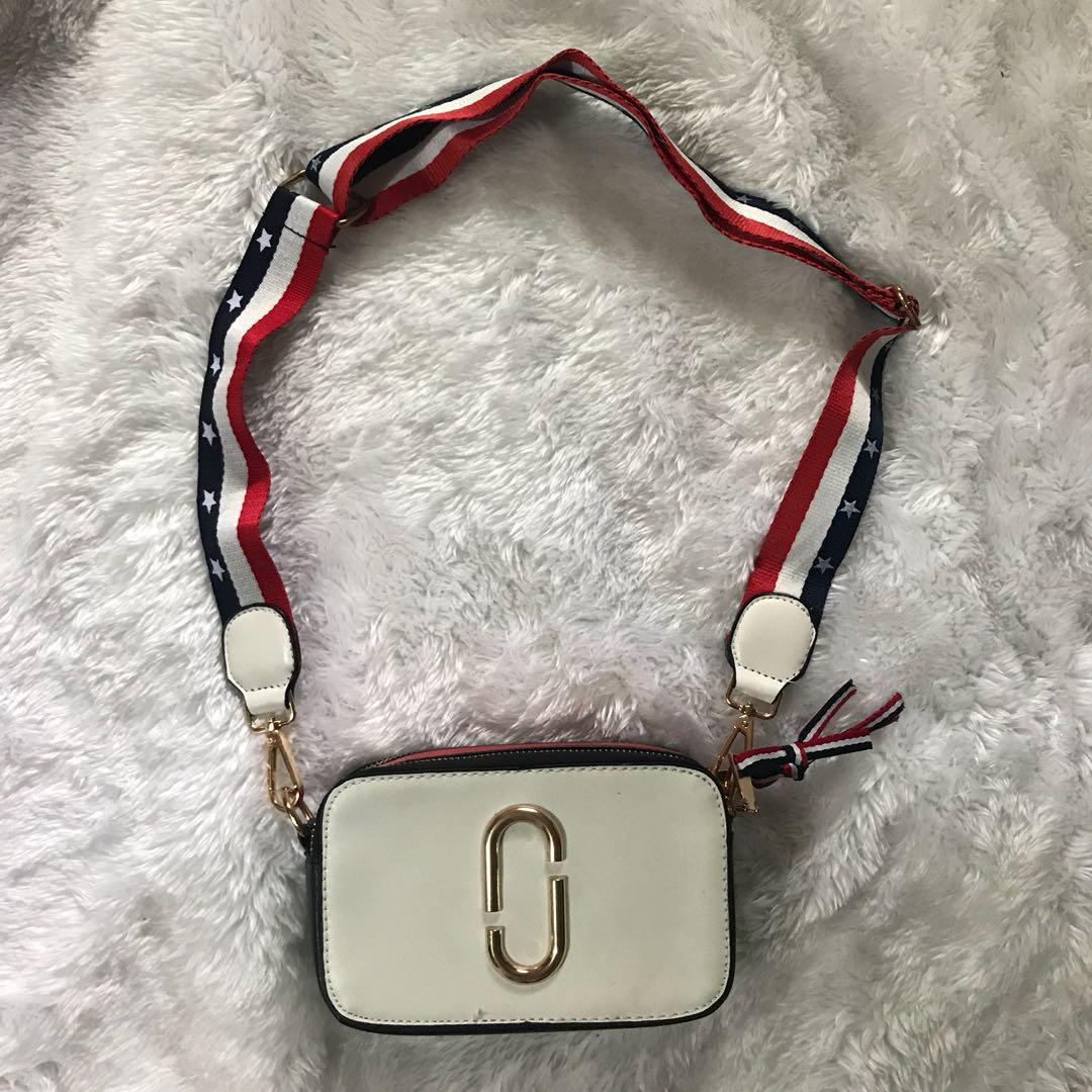 white marc jacob purse