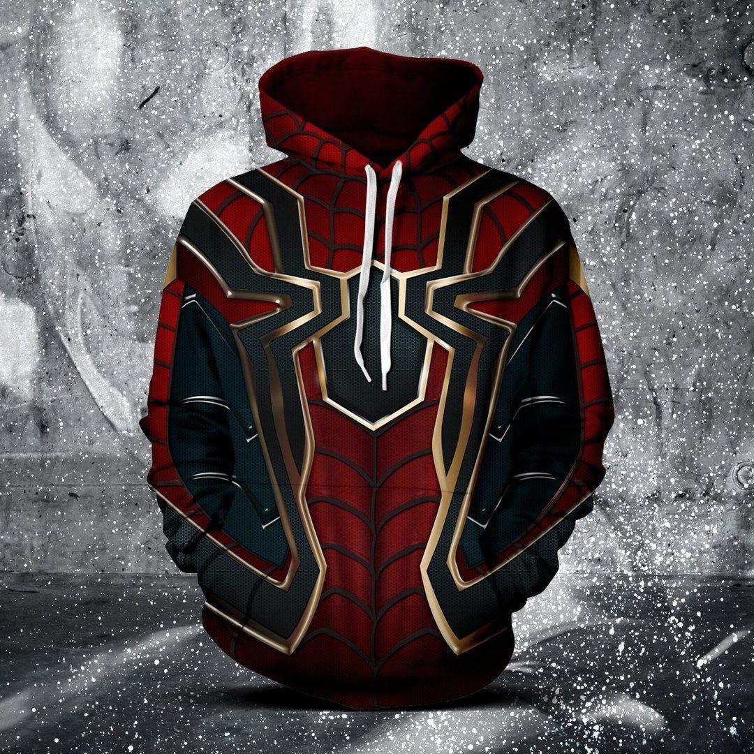 Avengers infinity war spiderman unisex hoodie hot sale