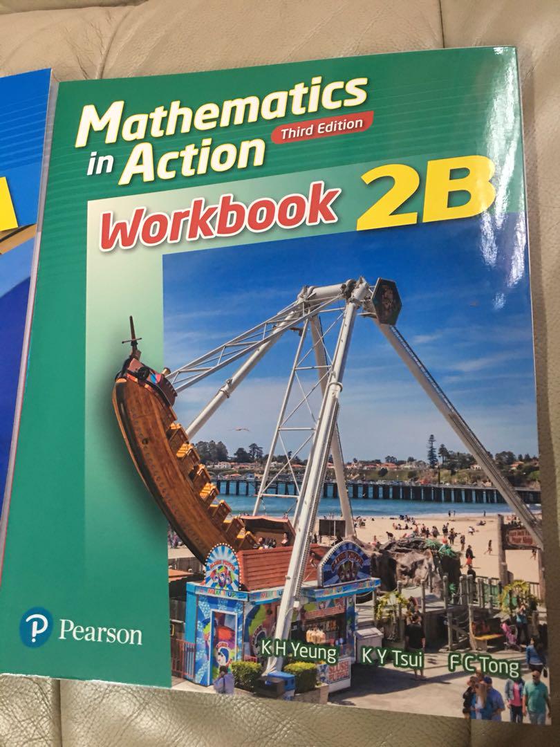 Mathematics in Action (Third Edition) Workbook 2A 2B Pearson, 興趣及遊戲, 書本