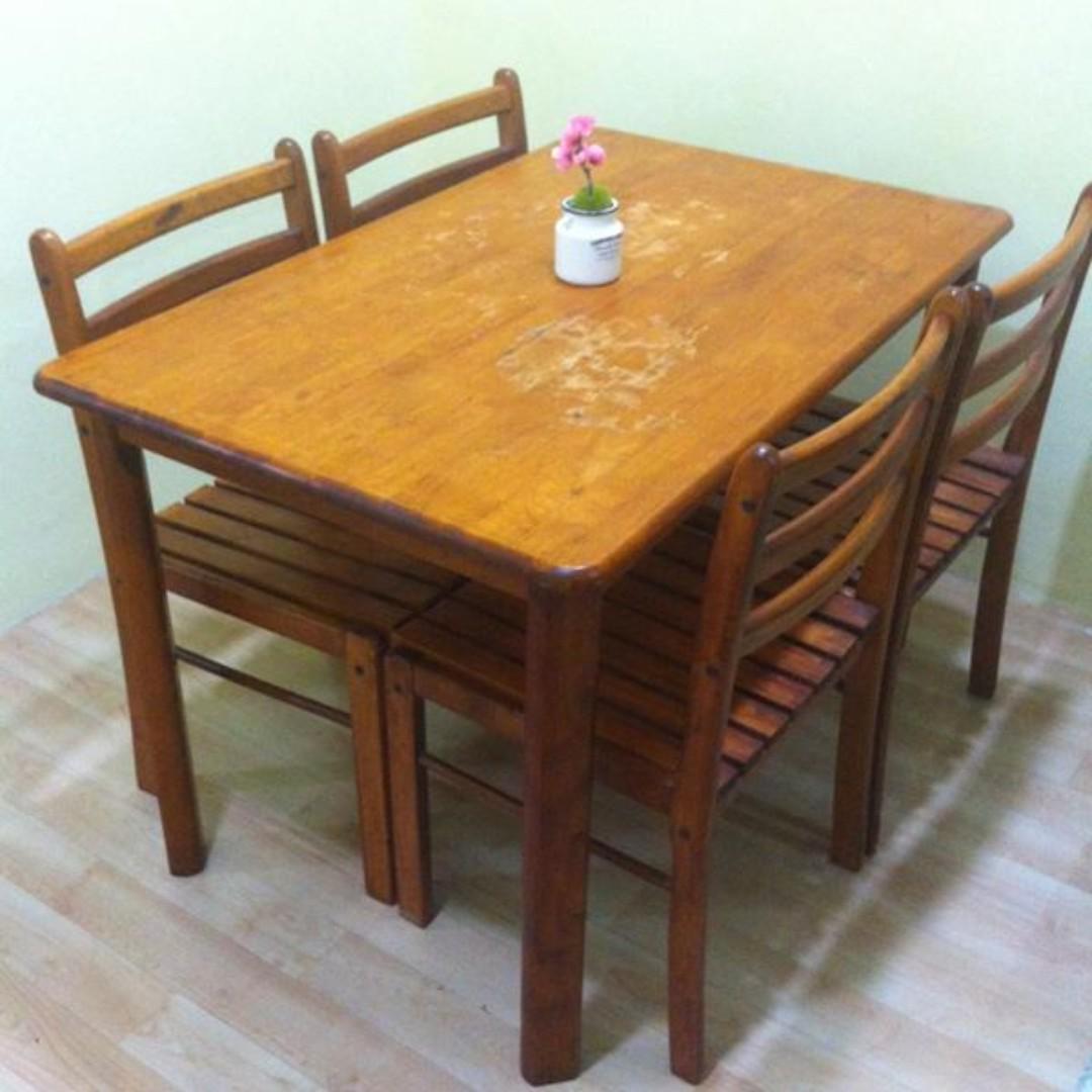 Meja Makan 4 Kerusi Desainrumahid Com