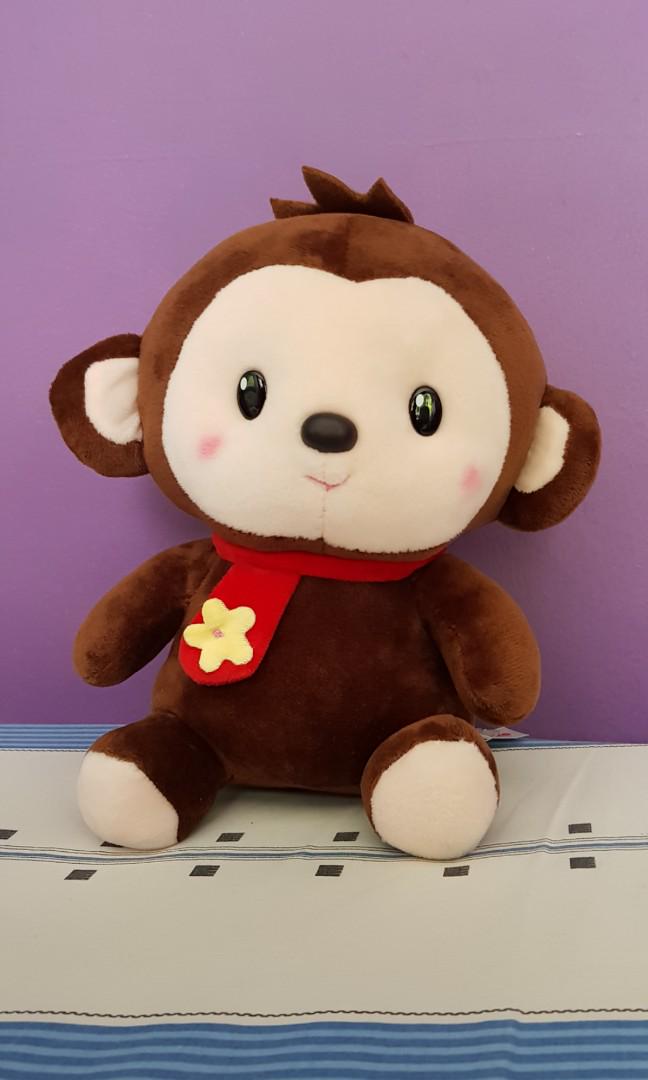 miniso monkey plush