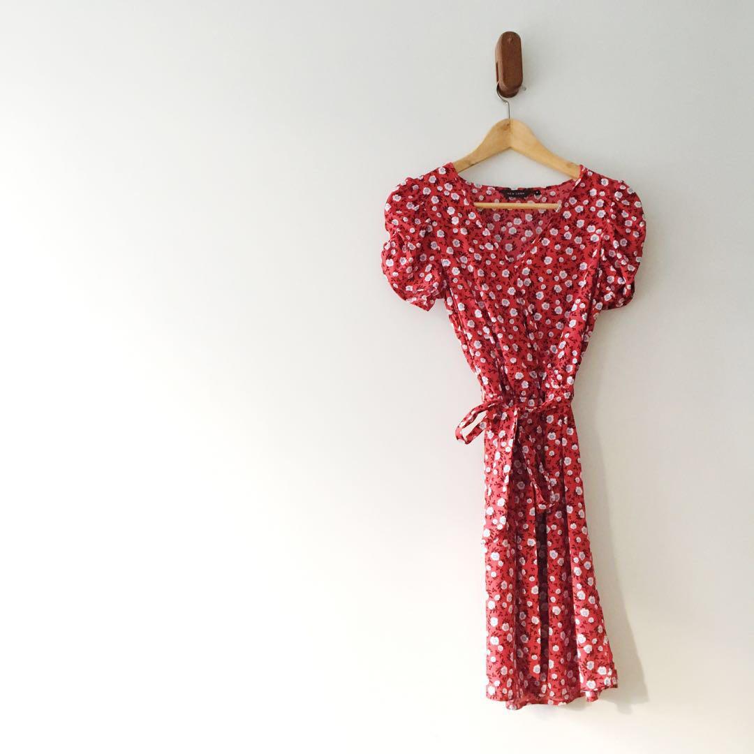 New Look Floral Wrap Dress Sale Online, UP TO 55% OFF |  www.turismevallgorguina.com