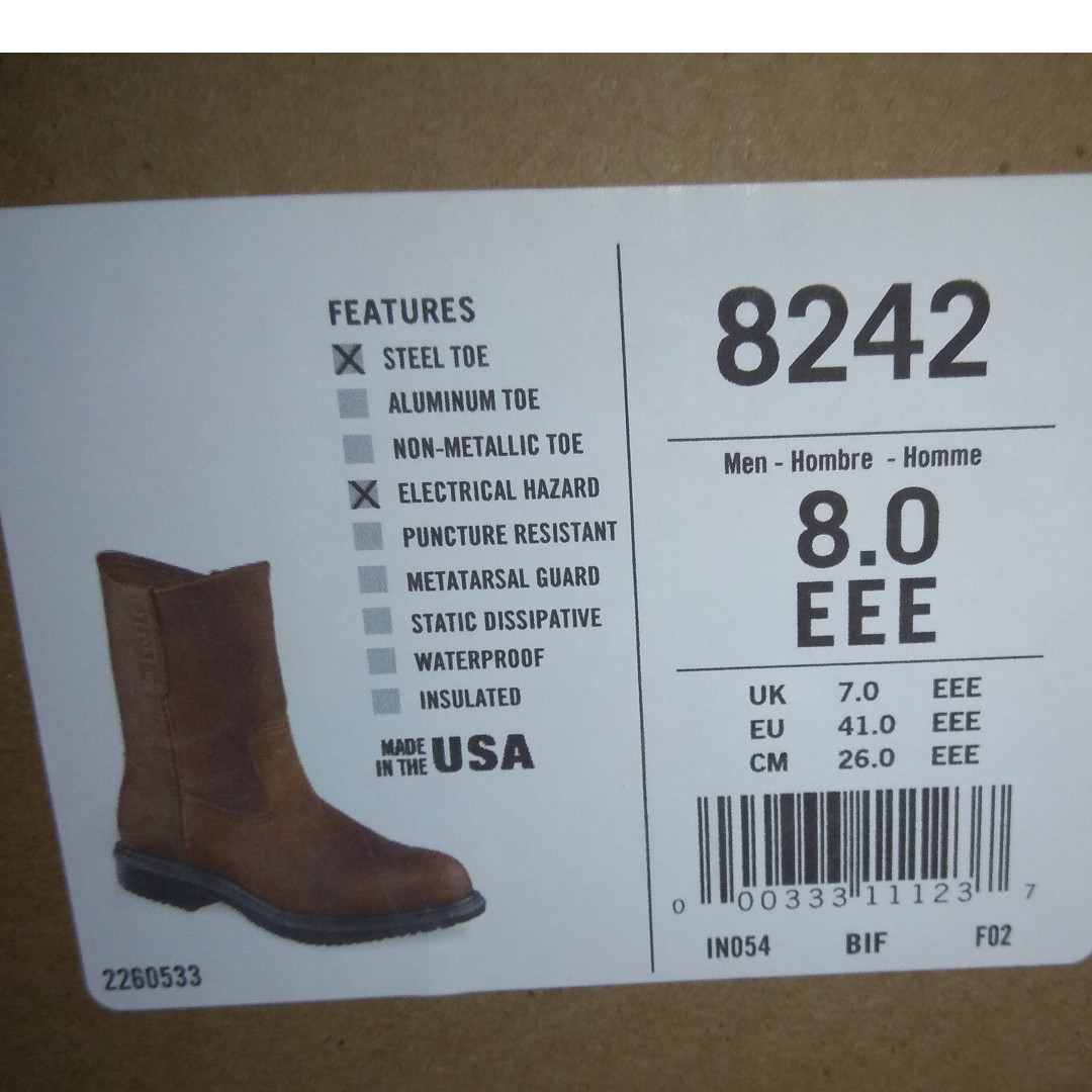 red wing static dissipative boots