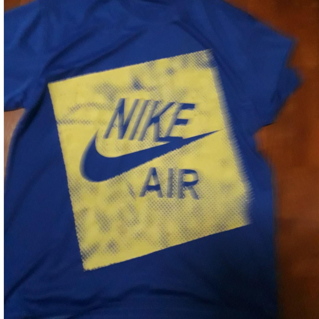 yellow nike air shirt