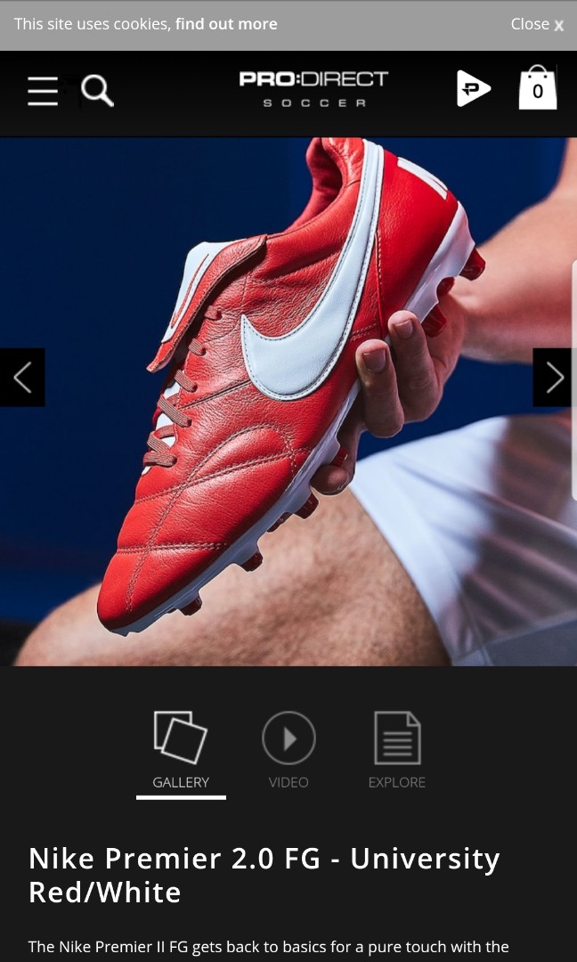 nike premier pro direct