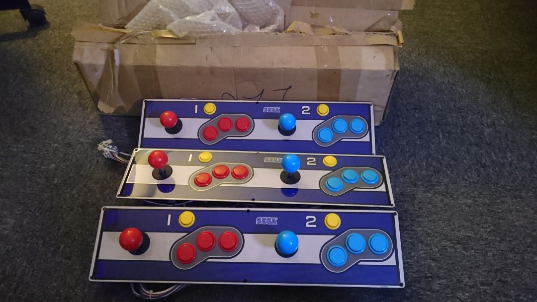 NOS Sega Aero City Control Panels, Video Gaming, Video Game Consoles ...