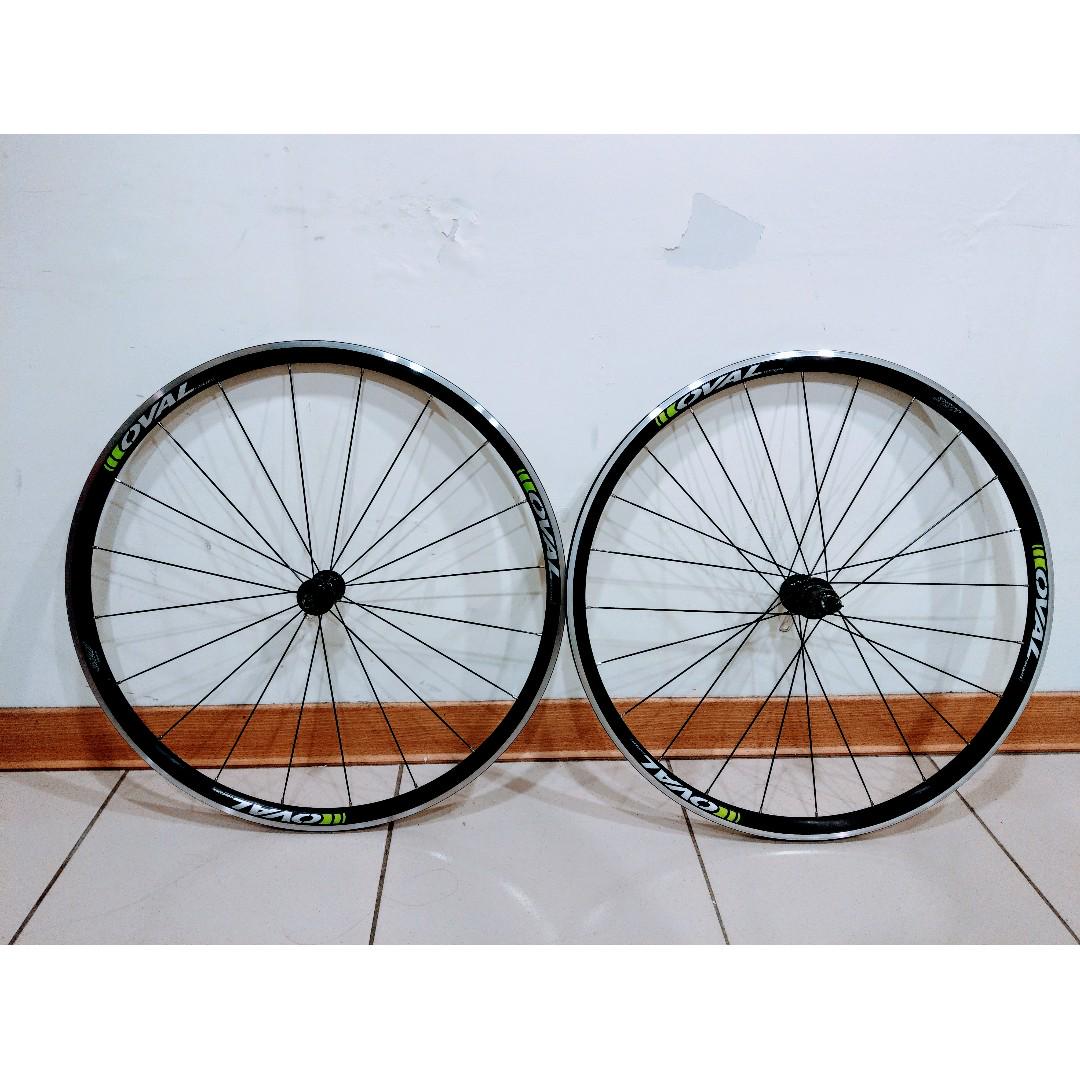 oval bicycle wheels